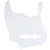 Musiclily Pro JB Jazz Bass Pickguard for Fender American Jazz White Pearl 10-hole 5-string Bass, 4-ply