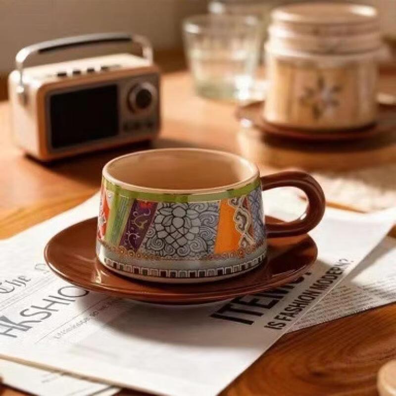 TLXT Bohemian Style French Coffee & Tea Cup