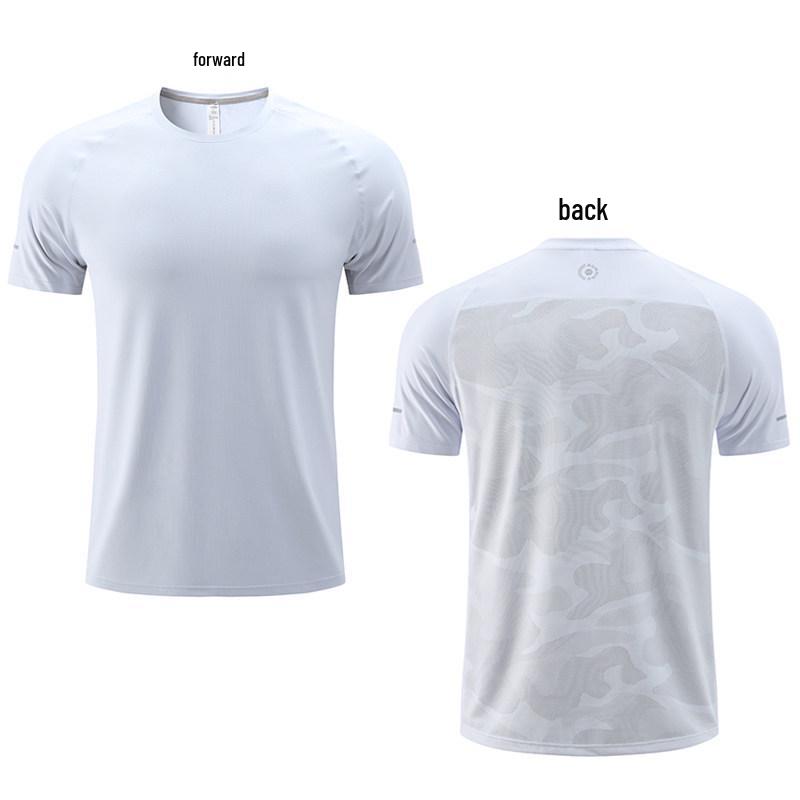 Unisex Quick-Dry Marathon T-Shirt & Track Suit - Short Sleeve, Team Uniform for Running and Fitness