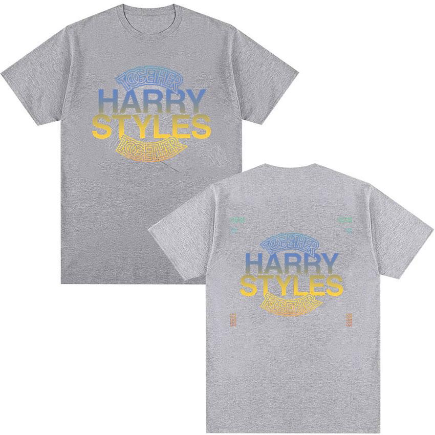 Harry Styles 2026 Together Tour Shirt Summer Fan Supplies Men Women Luxury Fashion Retro Harajuku Oversized Tshirt Cotton