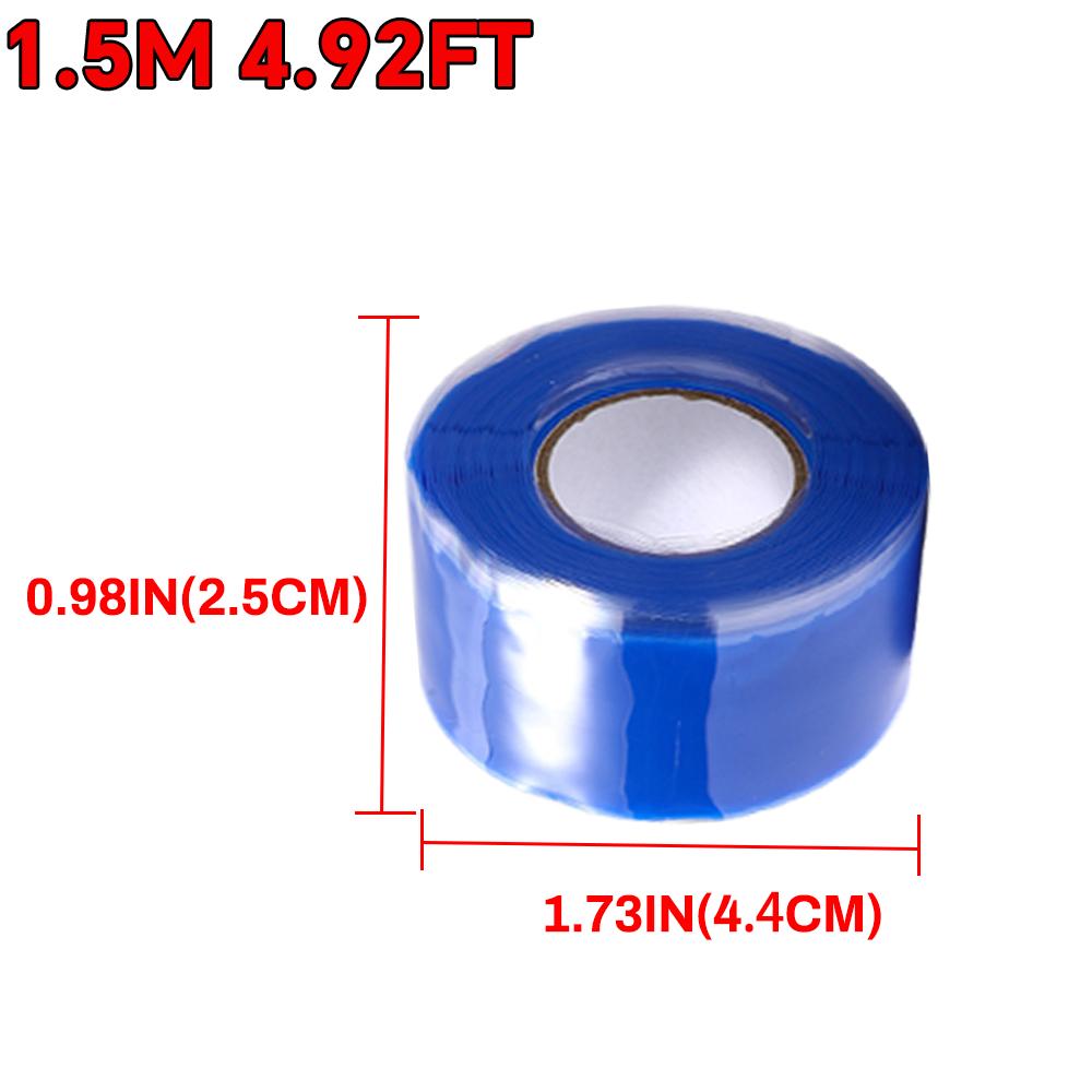 Multipurpose Waterproof Self Fusing Silicone Tape, for Pipe/Hose/Roof/ Auto/Marine Leak Repair, High Temp Resistant, Strong Seal