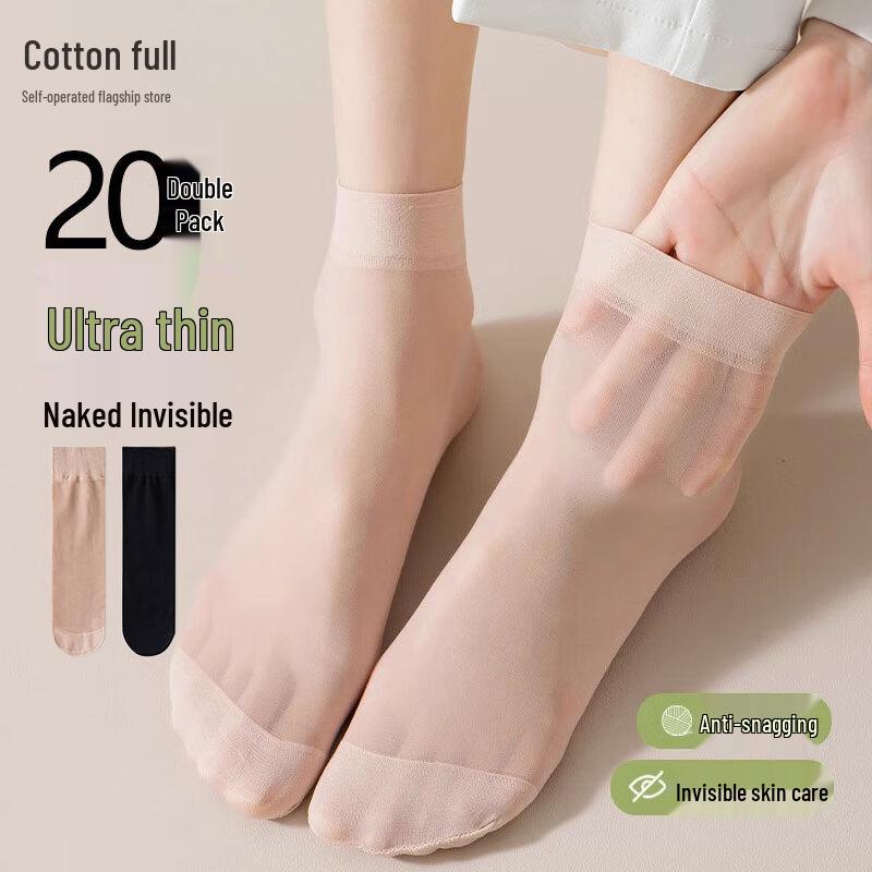 

Женские ультратонкие невидимые бархатные короткие носки One Size