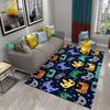 Anime Game Controller Children's Play Area Carpet Children's Game Floor Mat Cartoon 3D Pattern Living Room Decorative Carpet