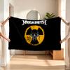Megadeth (1) Flanelová deka měkký doplněk do ložnice a obývacího pokoje a útulný domácí dárek
