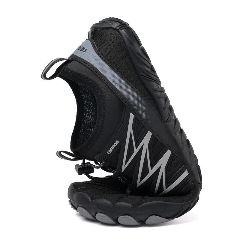 Outdoor swimming shoes large size men's and women's beach summer new skipping rope casual river swimming shoes five-finger wading shoes