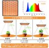 GREENSINDOOR LED rastové svetlo, ekvivalent 400 W, teplá biela, pre izbové rastliny, hydroponiu a sukulenty, ultratenké, plné spektrum, vysoké podanie farieb