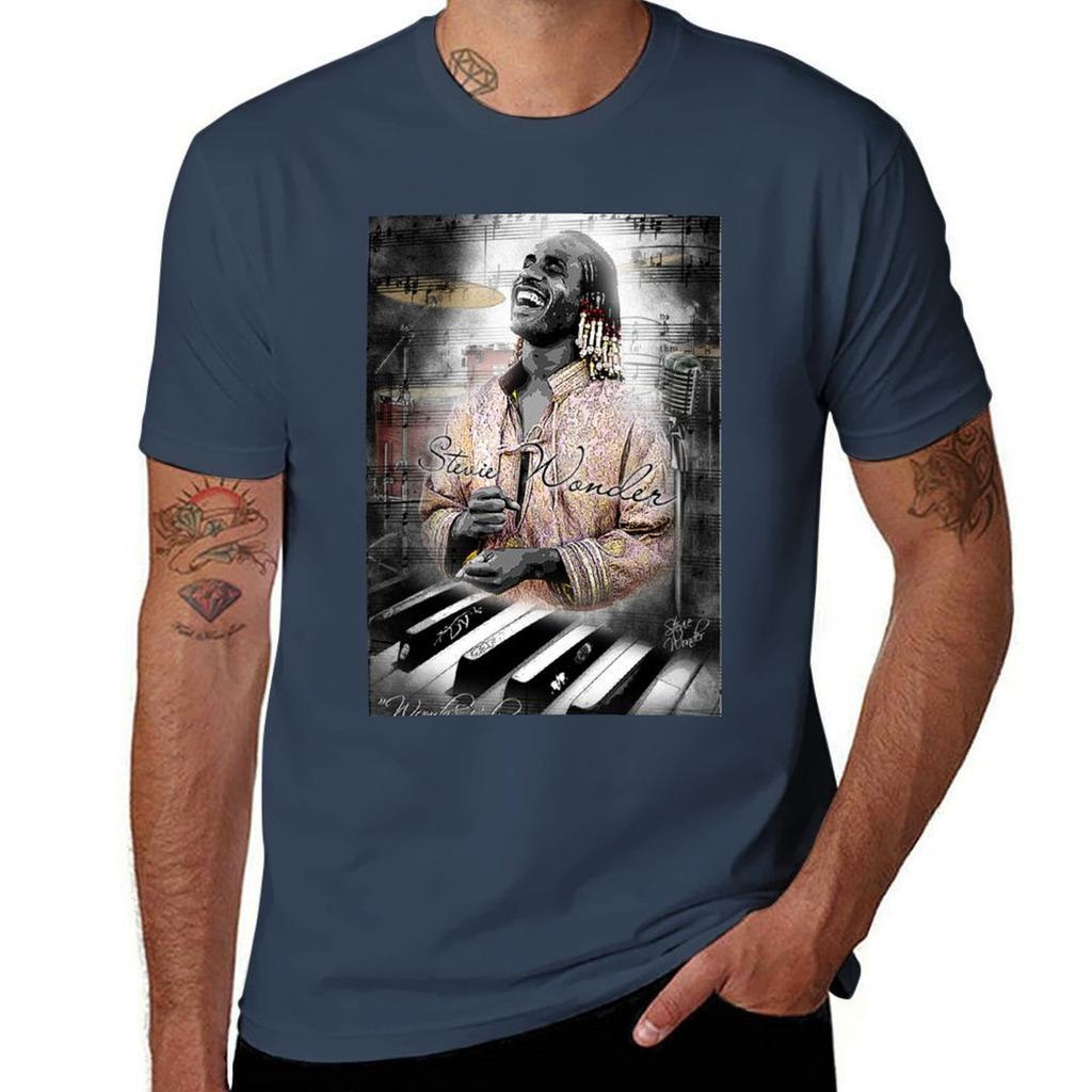Stevie Wonder Tshirt Outdoor Activity Sports Tshirt