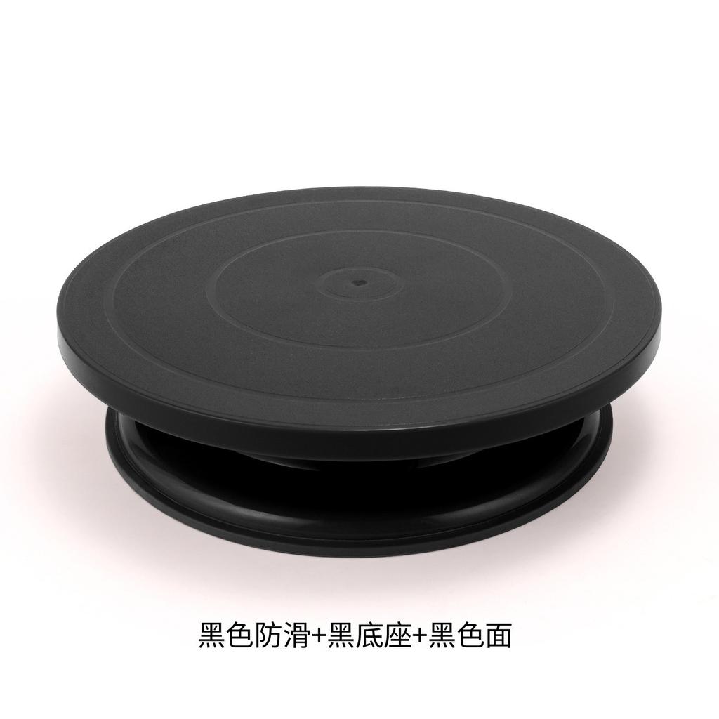 Cake Turntable Plastic Piping Table Ceramic Turntable Piping Multifunctional Workbench Baking Practical Non Slip Utensils Tools