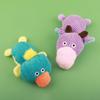 Pet Squeaky Toy Bite Resistant Comfortable Soft Cartoon Cow Shape Pet Dog Plush Stuffed Toy Pet Supplies