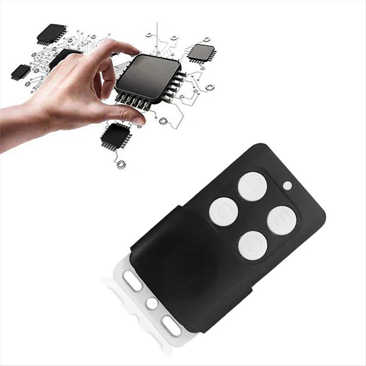 

433MHz Garage Door Remote Control 4 in 1 Wireless Remote Control Learning Code EV1527 Gate Lift Bar Remote Control China Mainland