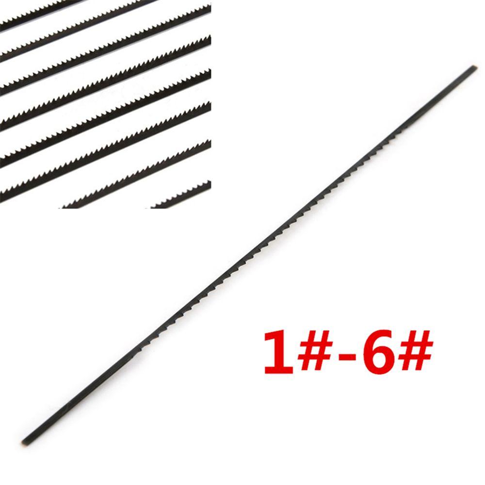 12Pcs/Set for Woodworking 130mm Fine-toothed Scroll U Shape Pull Pull Saw Saw Blades Power Tools