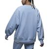 Jordan Sweatshirts Women's Ice Blue Crew Neck Moderate DQ4600-411
