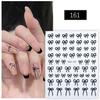 Eye Catching 3D Bowknot Stickers Embossed DIY Manicure Accesoriies for Women