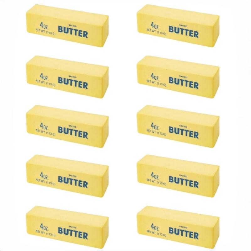 Yellow Soft Glue Butter Stick Decompression Toy Fidget Anti-stress Reliever Slow Rebound Interesting Decompression Prop