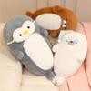 Cute Seal Plush Toy: Bedtime Sleeping Pillow & Hugging Cushion, Perfect Birthday Gift