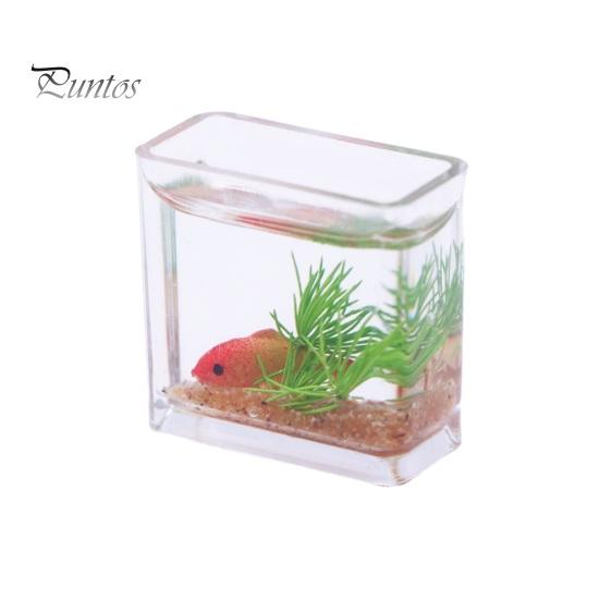 

Модель чаши с золотой рыбкой, реалистичный декоративный орнамент, миниатюрный стеклянный аквариум для кукольного домика, реквизит для фотосессии, миниатюрные сцены оранжевый