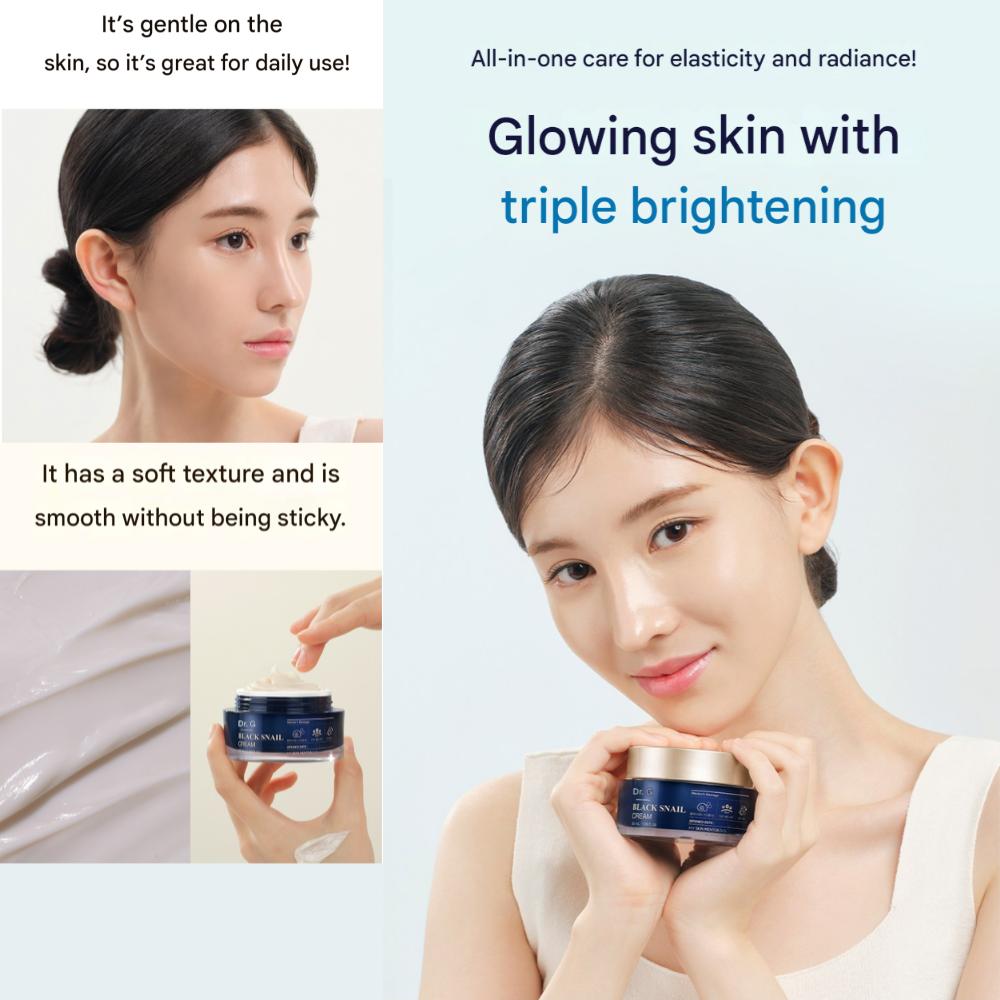 Dr.G Black Snail Cream, 50ml, 1 EA