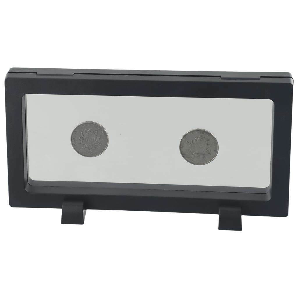 Coin Display Box Jewelry Storage Case Stand Holder Collection Container 180*90mm Hand String Bracelet Elastic Box