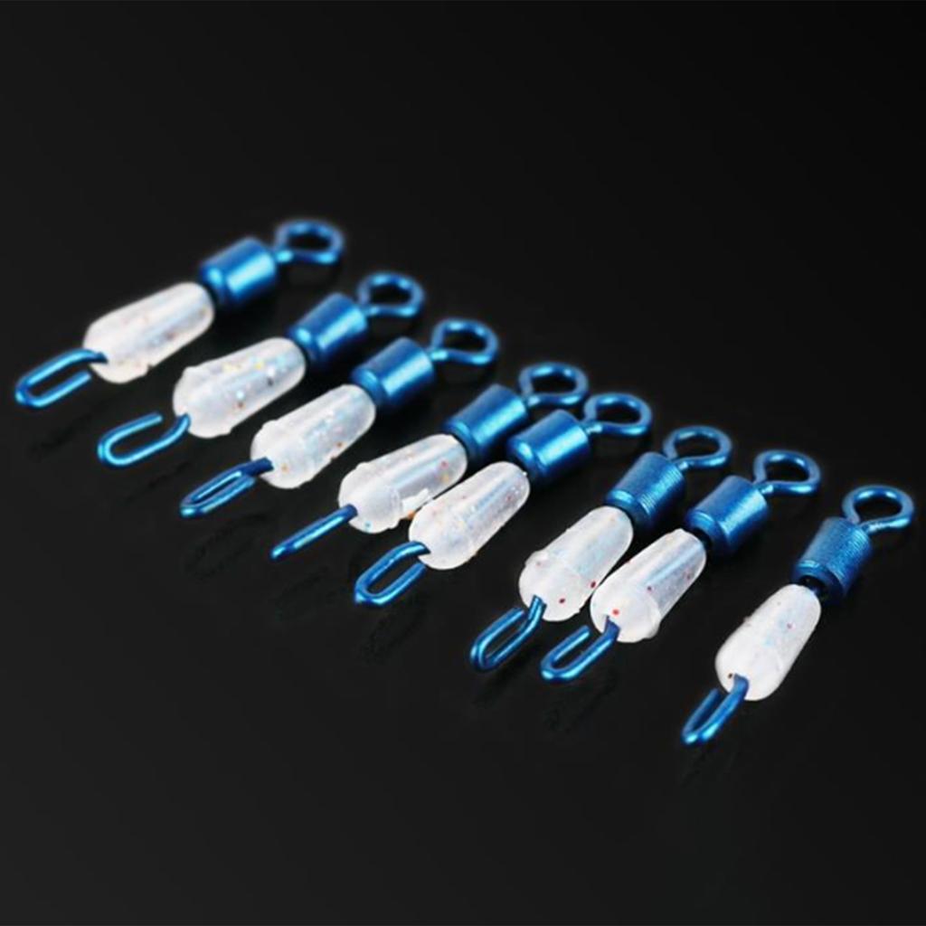High Strength Fishing Swivels and Snap Swivels Heavy Duty Ball Bearing Swivel with Welded Rings for Saltwater Fishing