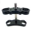 45MM Aluminum Motorcycle 22mm 7/8" Handlebar Riser Mount Bars  inverted shock absorber direction device upper and lower plate