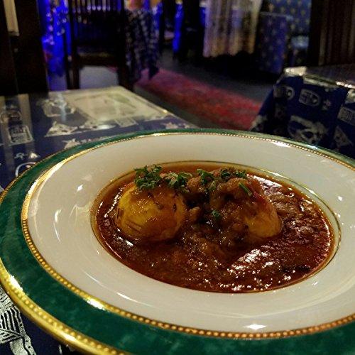 CANION WITS Vesuv tiefer Teller (Curry, Pasta) Tischgeschirr im westlichen Design (Geschenk, Zuhause, Café, Restaurant, usw.) [Canyon Wits]