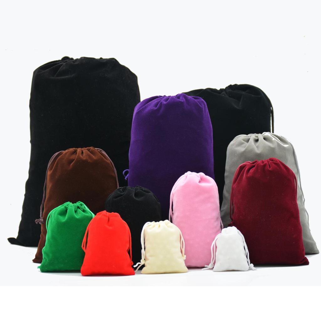 Velvet Drawstring Jewelry & Earphone Storage Bag