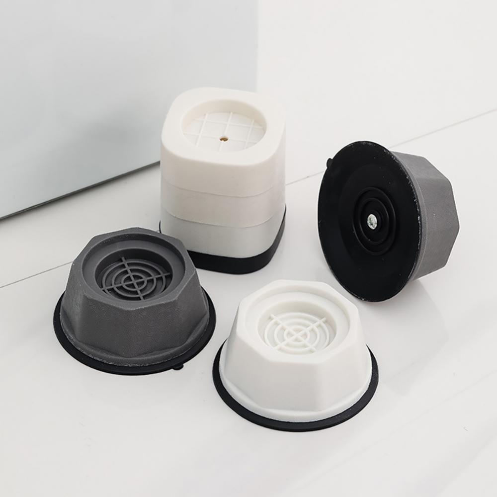 4pcs Anti-vibration Foot Pads Furniture Home Appliances Heightened Moisture-proof Pads Washing Machine Rubber Muffler Pads