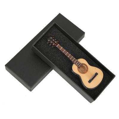 Basswood G Ornament w kształcie gitary 3 wymiarowe ozdobne akcesoria do lodówki 10 cm