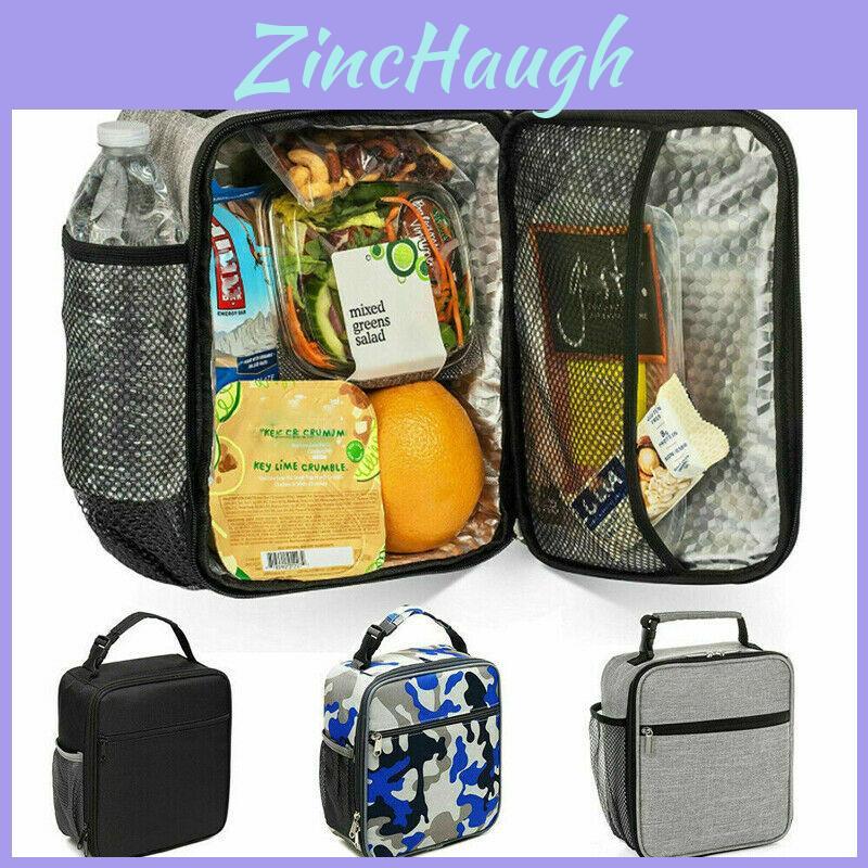 Fashionable Insulated Lunch Bag Featuring Reflective Insulation For Hours Of Food Freshness