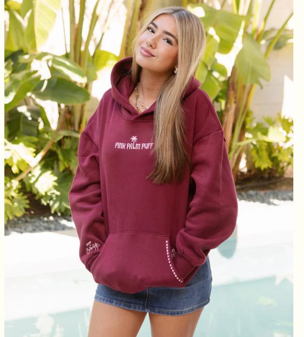 2026 New Women s Shoulder Sleeve Sweater Printed Hoodie S 2990₽