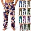 Pantalon d'intérieur imprimé all-over pour homme, pantalon de pyjama pour dormir, pantalon long, pantalon de pyjama