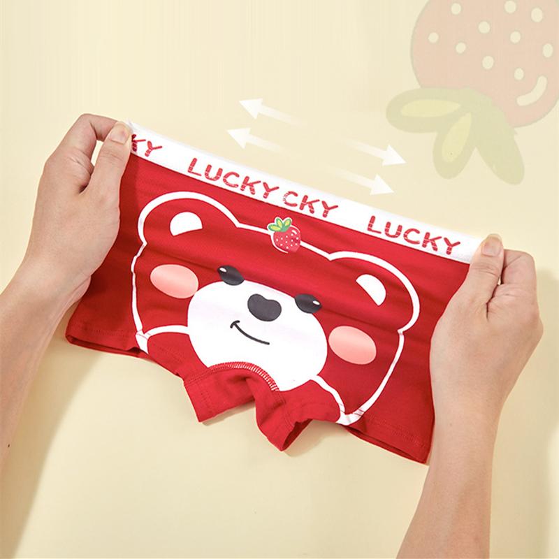 4pcs Girls Underwear Kids Boxer Shorts Children's Underpants Comfortable Panties