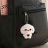 Squeaky Halloween Pendant Plush Pendant, Stuffed Skeleton Mummy Bear Keychain Toy Decorative Accessory for Backpacks Handbags Purses