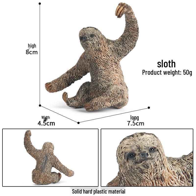 Cross-Border Children's Cognitive Animal Model: Gorilla, Monkey, Ape Toy Ornament