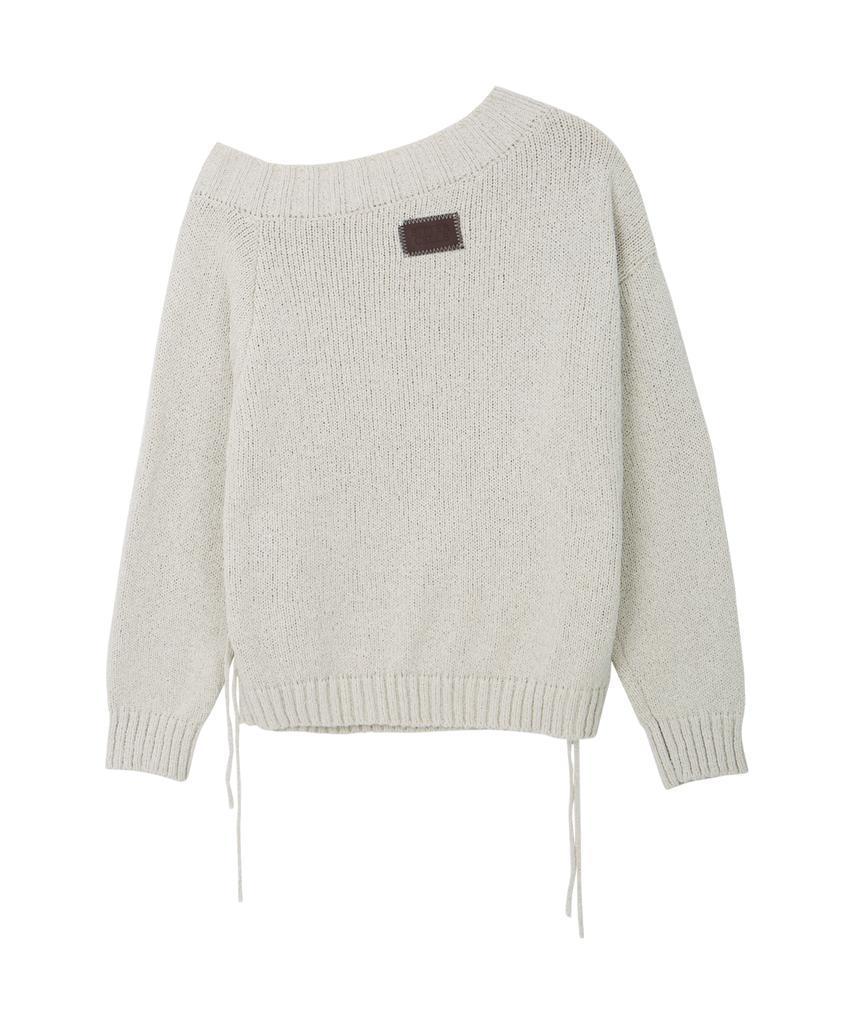 Biteoseljeu Orsay Off-Shoulder Knit - Beige