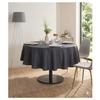 Round Tablecloth 180 Cm Nelsonn Anthracite
