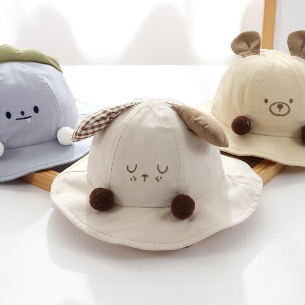 Shading Hat Korean Style Cap Quick-dry Children's Bucket Hat Soft Summer Kid Sunhat  Boy