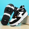 Vierrädrige Rollschuhe für Kinder - Sportliche Laufschuhe mit Rollen für Mädchen und Jungen