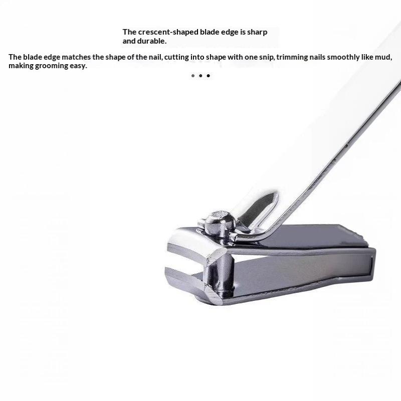 Straight Mouth Steel Nail Trimmer For Nail Pedicure Cuticle Nail Clippers Nail Trimmer Nail Care Tools For Daily Use