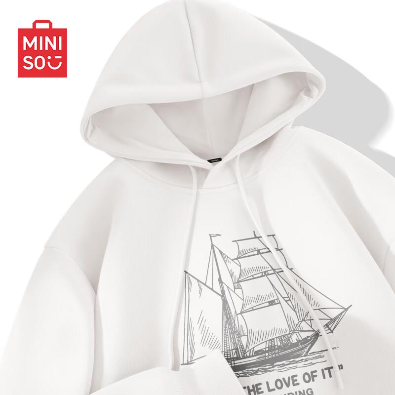 Мужская толстовка с капюшоном MINISO, плотная M