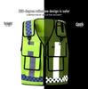 Multi-Functional Reflective Traffic Safety Vest for Construction and Road Protection