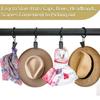 1-50 buc. Inele cu cleme pentru perdea pentru agățat perdele, fotografii, pălării, suport din sârmă cu decorațiuni vintage rezistente la rugină, cleme pentru depozitare DIY pentru casă