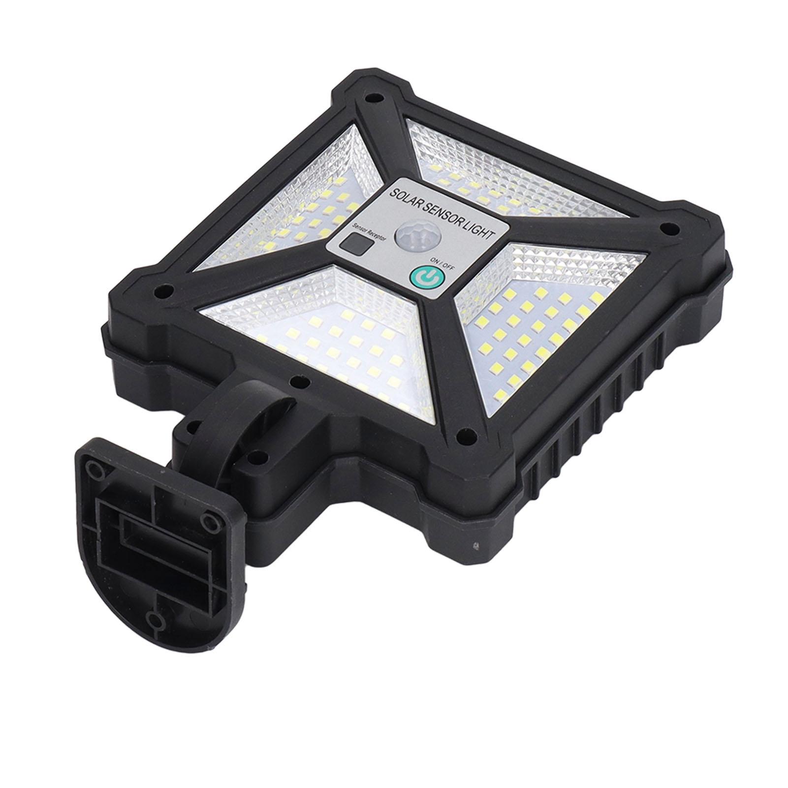 

Солнечный уличный светильник с датчиком движения IP65 водонепроницаемый светодиодный с пультом дистанционного управления для дорожки забора