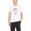 Nike Multicolor Hook Sunflower Round Neck Short Sleeve T-Shirt Men Tops White AQ5197-100