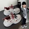 Leather Girls Shoes Sneakers 2025 Spring and Autumn Lightweight Children's Shoes Running Shoes Youth Casual Shoes Autumn