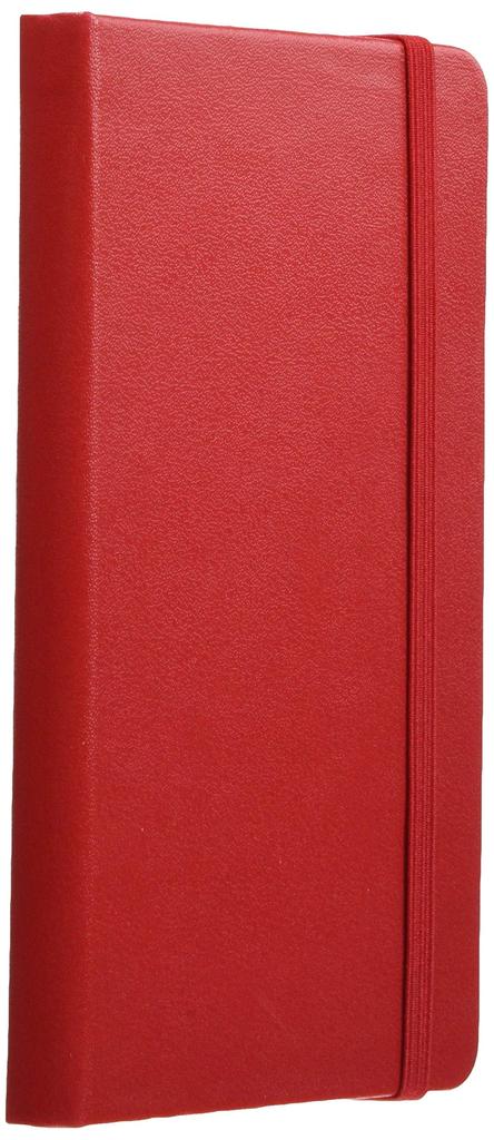 Moleskine Color Red Notebook, Hard, Plain, Pocket, QP012R,