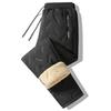 Autumn and Winter New Men's Warm Three-piece Set Stand-up Collar Lamb Wool Vest Jacket Ultrasonic Cotton Pants
