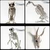 New Halloween Dog Skeleton Decoration Spooky Skeleton Animal Puppy Bones Skeleton Decoration For Halloween Indoor Outdoor