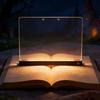 LED čtecí lampička šetrná k očím, lampička na knihu se 3 barevnými teplotami, dobíjecí lampička na klip pro čtení a studium