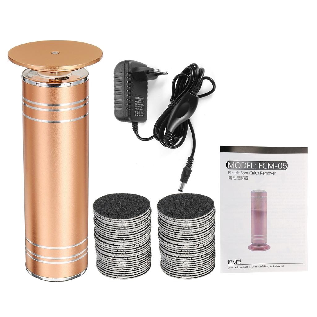 11.5x4.5cm 1000rpm Replacement Sandpaper Disks Remove Heel Dry Dead Skin Tools Electric Foot File Callus Remover Foot Care Tool with 60pcs